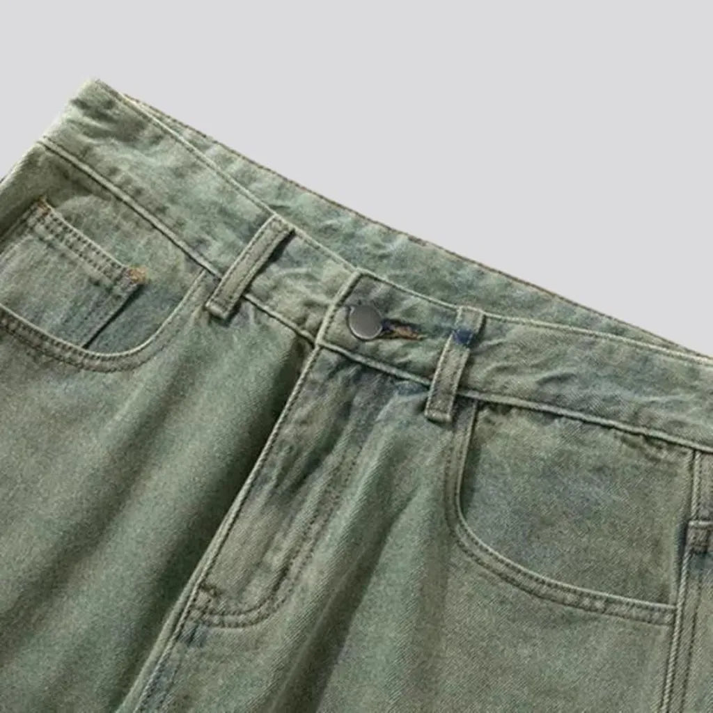 Baggy ground jeans
 for men