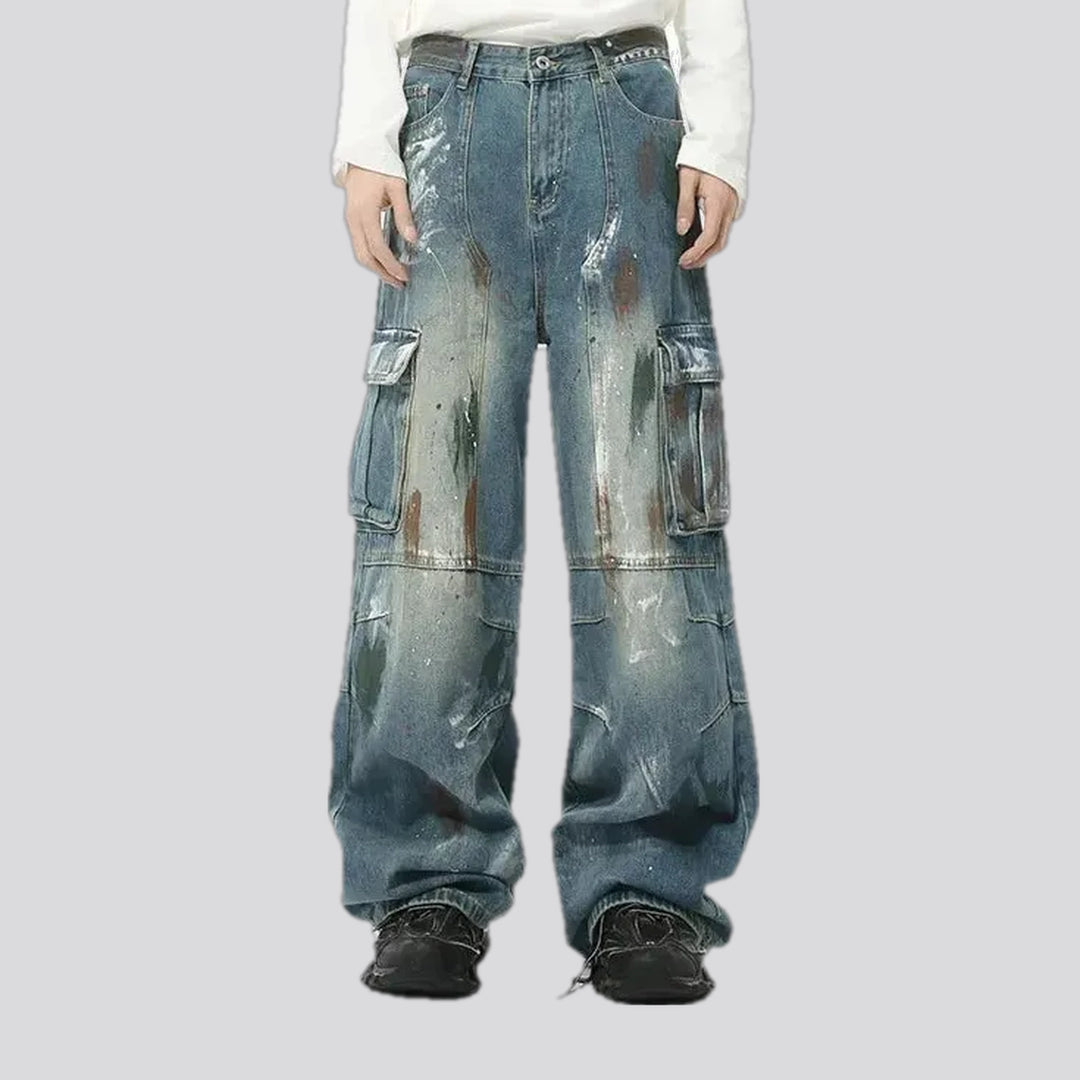 Art Painted Fashion Street Men's Jeans | Jeans4you.shop