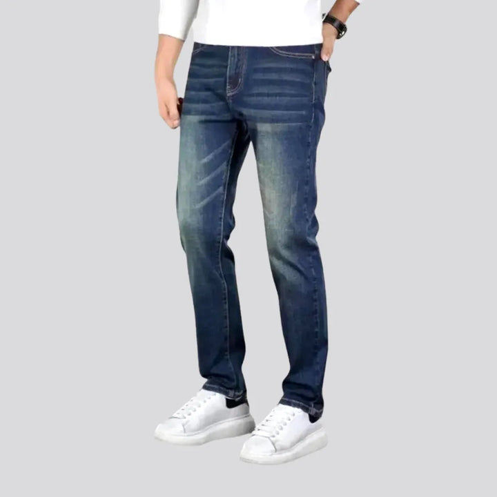 Average Pattern Casual Slim Fit Men's Jeans | Jeans4you.shop