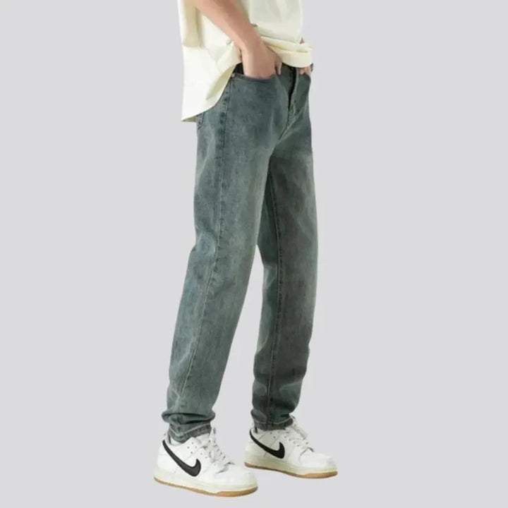 Vintage fashion loose men's jeans