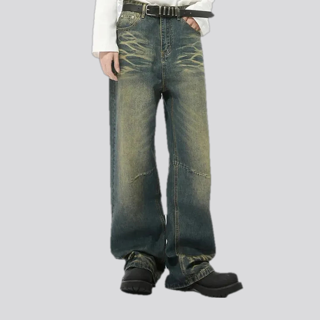 Baggy Boho Fashion Stonewashed Men's Jeans | Jeans4you.shop