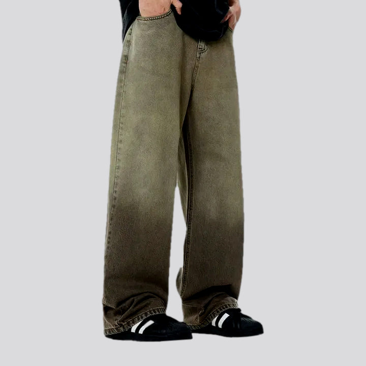 Baggy Fit Over Pattern Men's Jeans | Jeans4you.shop