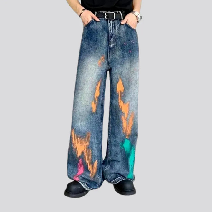 Baggy Fit Vintage Boho Men's Jeans | Jeans4you.shop