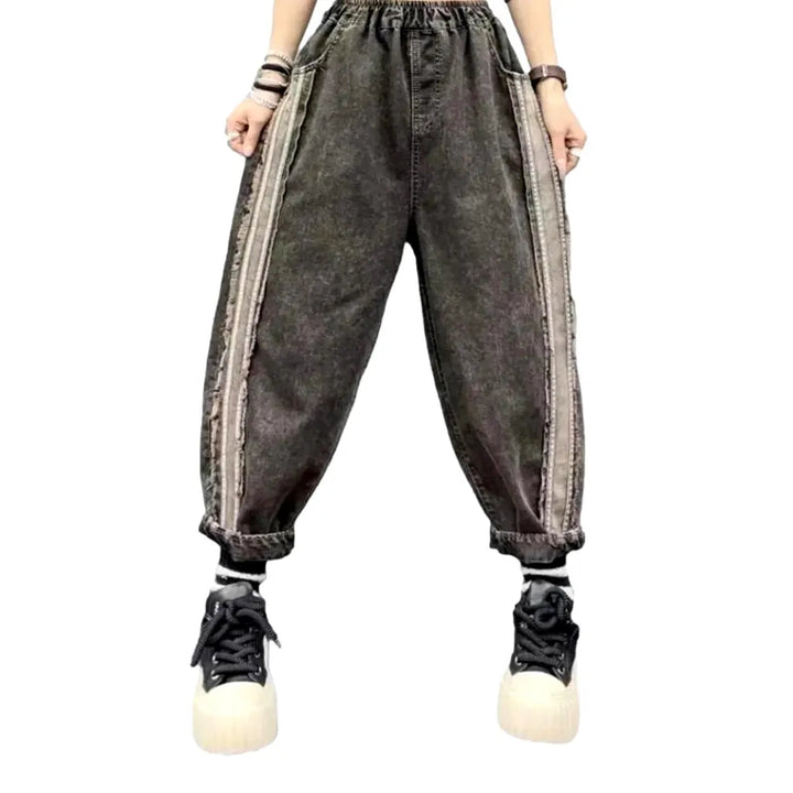 Baggy vintage denim pants
 for women