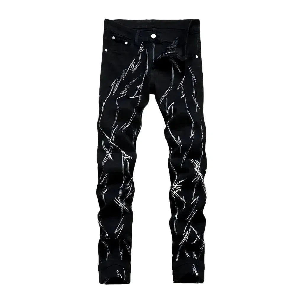 Black men's y2k jeans