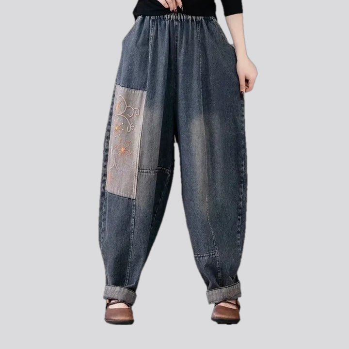 Boho Chic Women's Denim Joggers | Jeans4you.shop