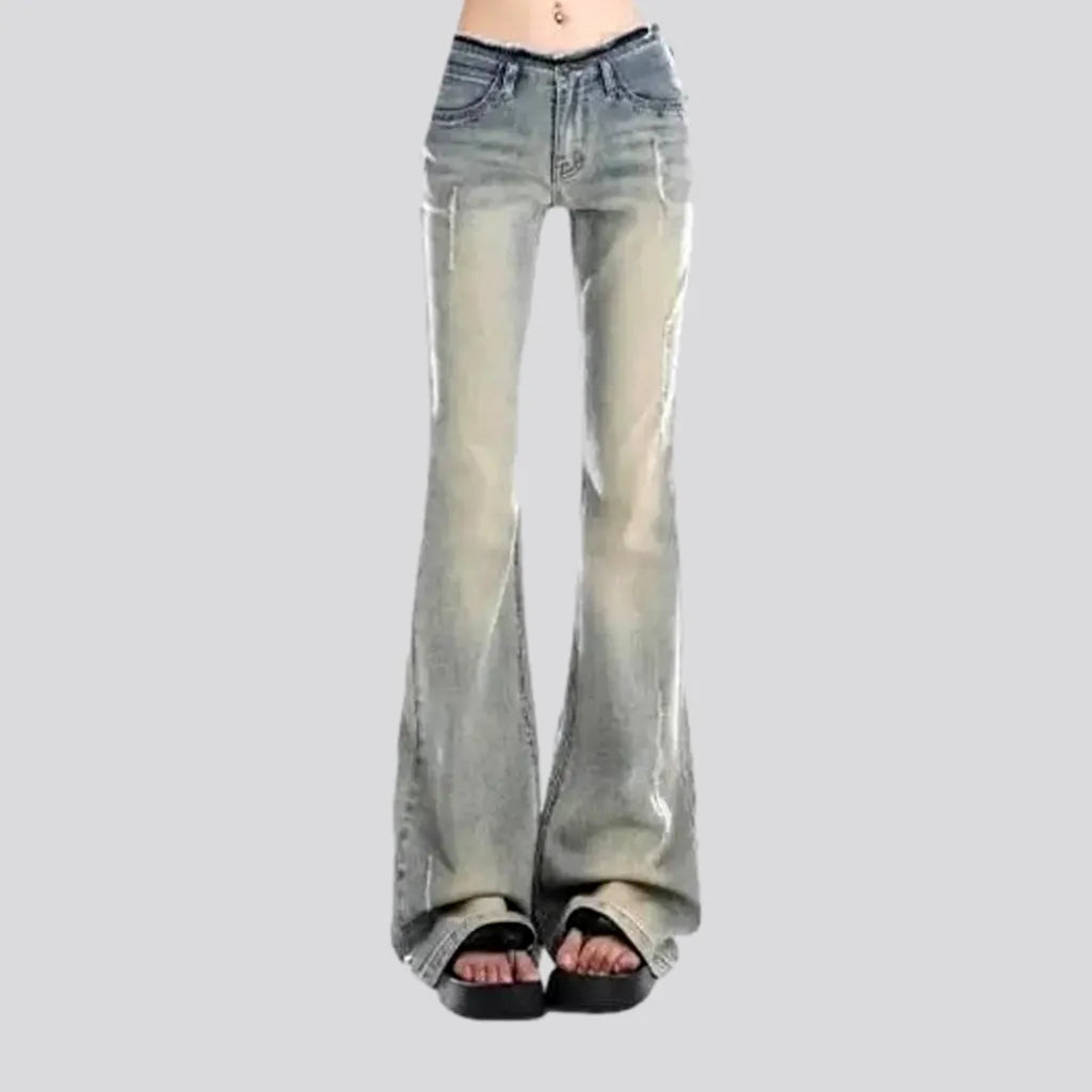 Boho Style Polished Jeans for Ladies | Jeans4you.shop