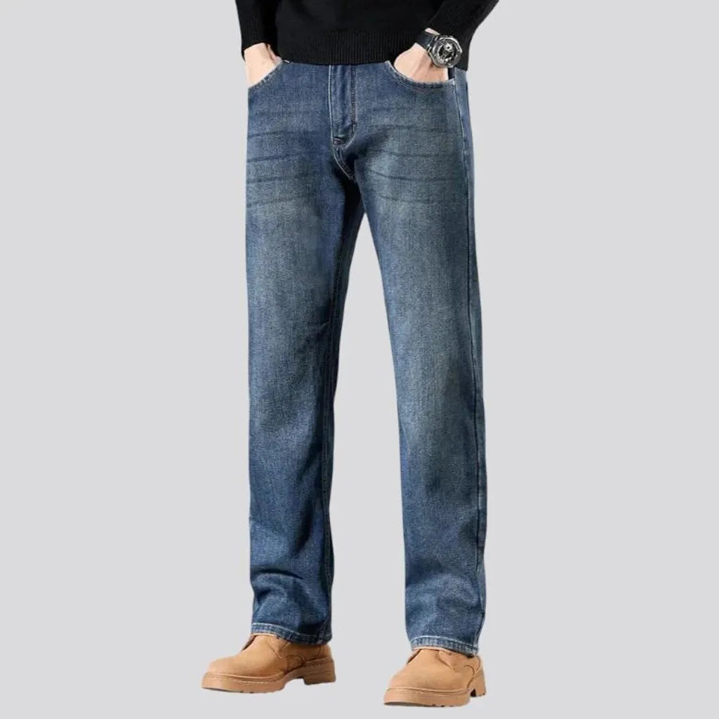 High stretch jeans for men