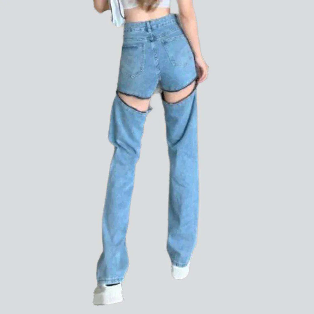 Detachable jeans for women