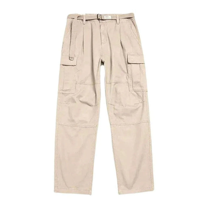 Cargo loose men's jean pants