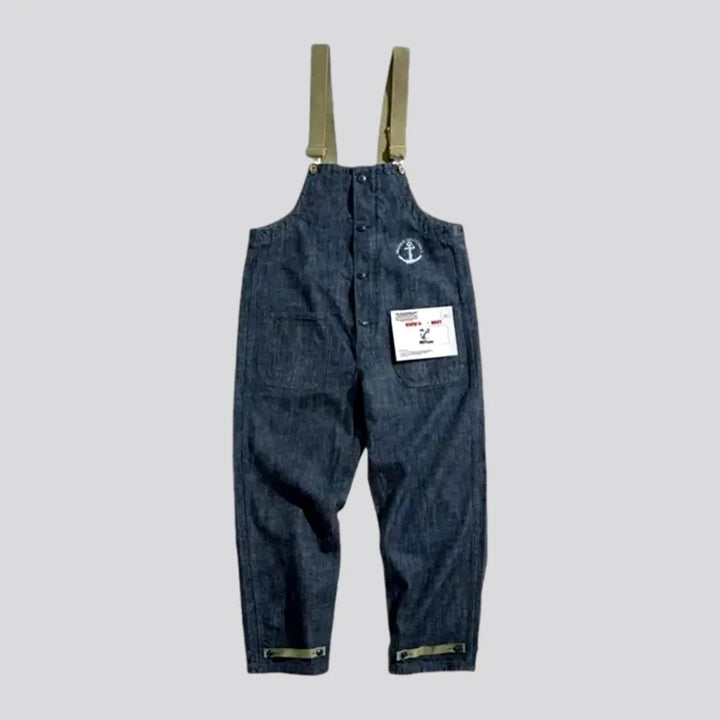 Casual Baggy Denim Dungaree for Men | Jeans4you.shop