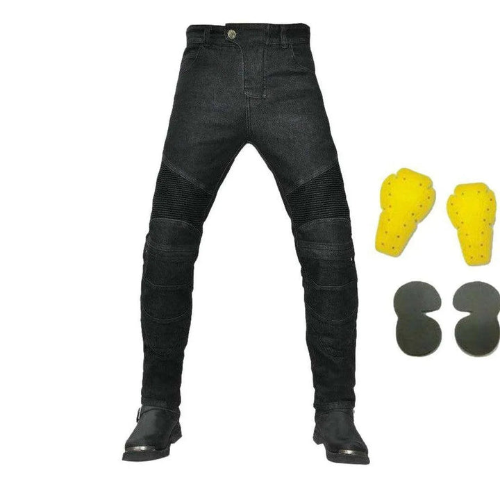 Casual biker jeans for men