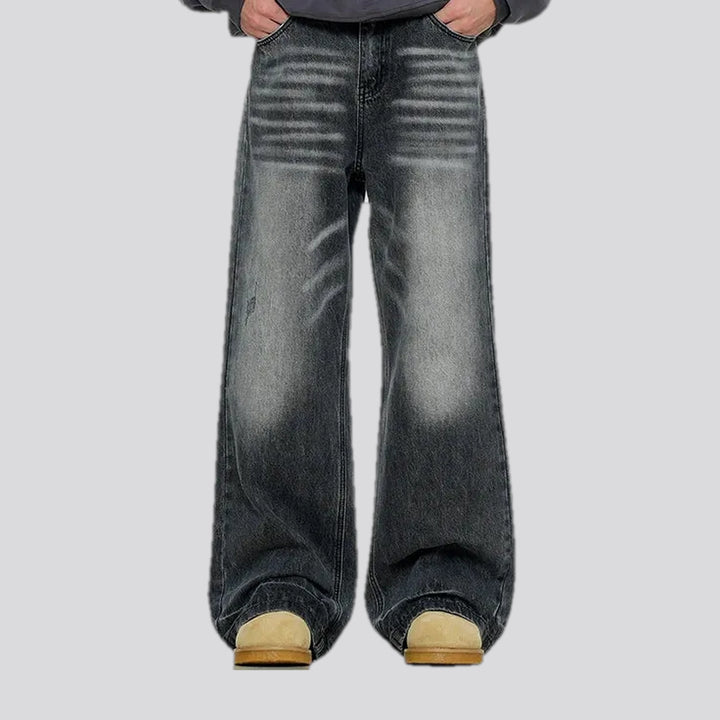 Casual Retro Whiskered Jeans for Men | Jeans4you.shop