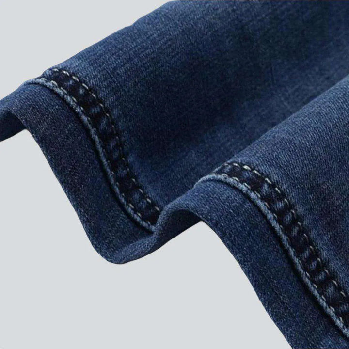 Blue slim men's jeans