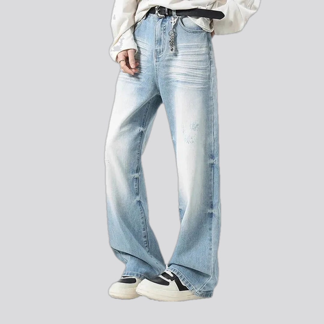 Creased Light Fashion Men's Jeans | Jeans4you.shop