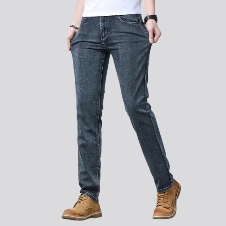 Tapered men's ground jeans