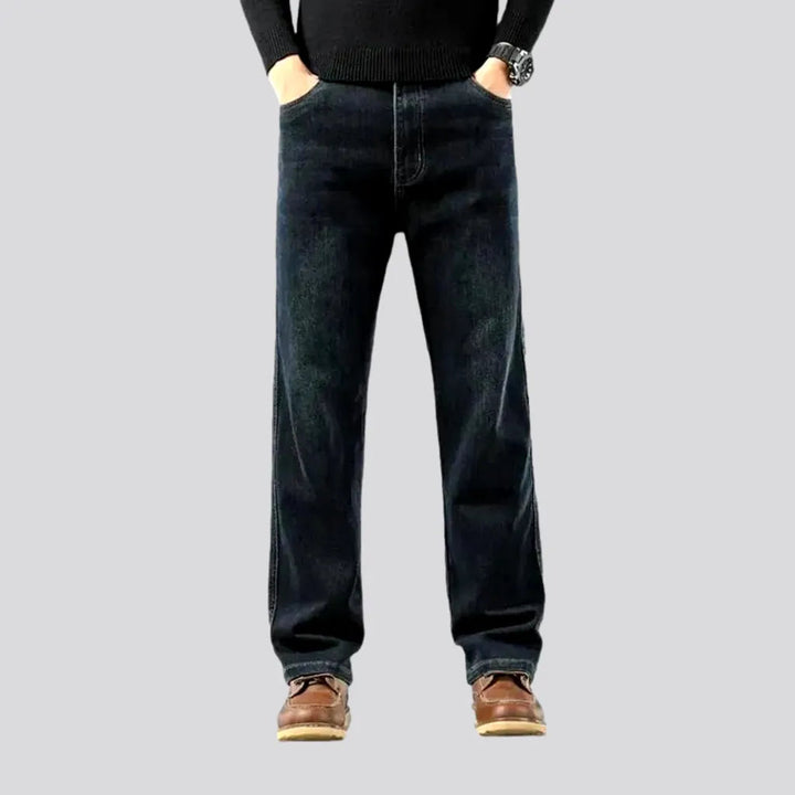 Dark Wash Classic Fit Jeans for Men | Jeans4you.shop