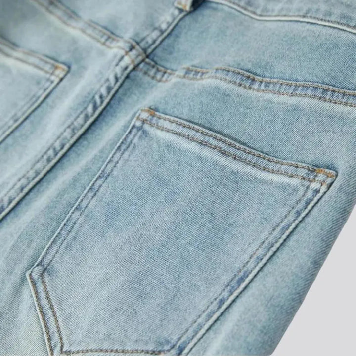High-waist mom jeans
 for women