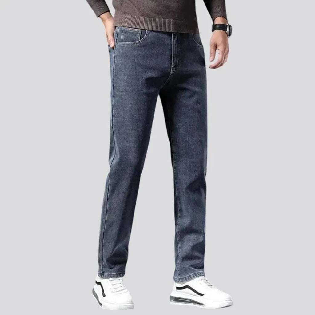 Soft stretchy men's jeans