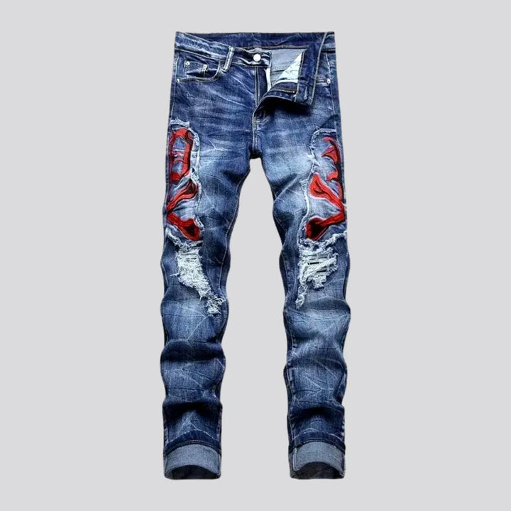 Distressed Skinny Fit Men's Jeans | Jeans4you.shop