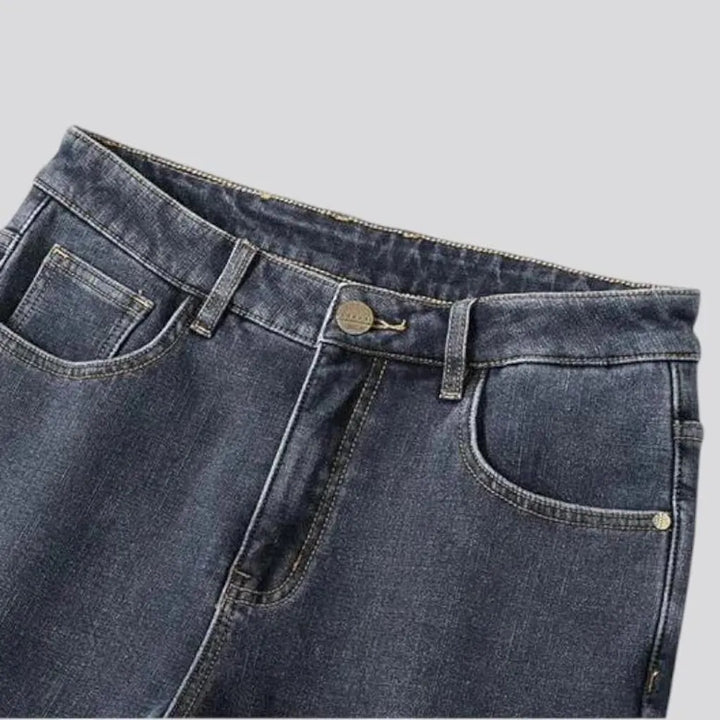 Soft stretchy men's jeans