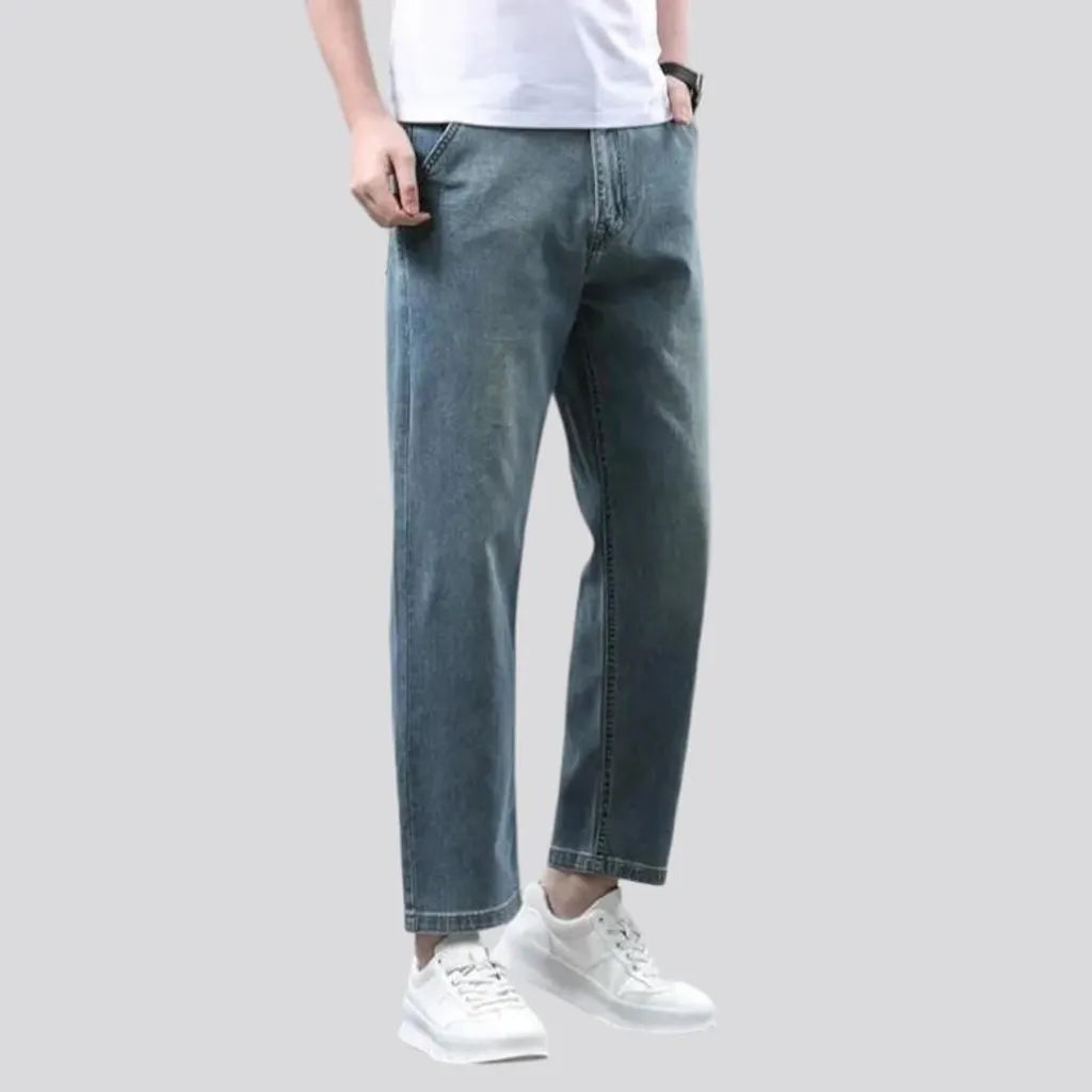 90s ankle-length jeans
 for men