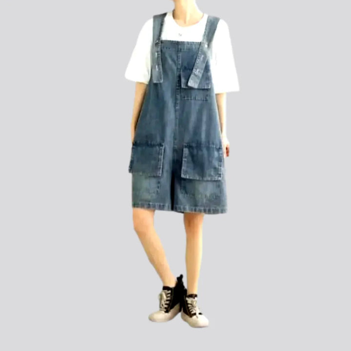 Fashion jean overall shorts for ladies | Jeans4you.shop