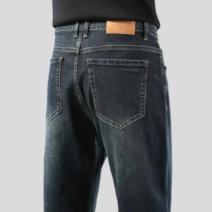 Classic dark wash men's jeans