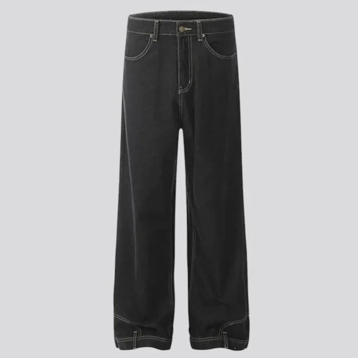 Boho high-rise men's jeans