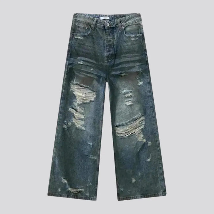 Grunge Distressed Fashion Jeans for Men | Jeans4you.shop