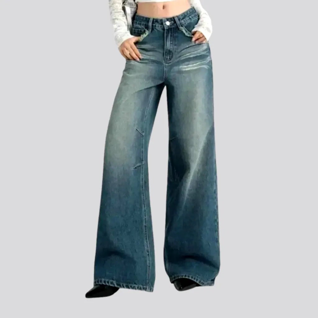 High Rise Flared 90s Women's Jeans | Jeans4you.shop