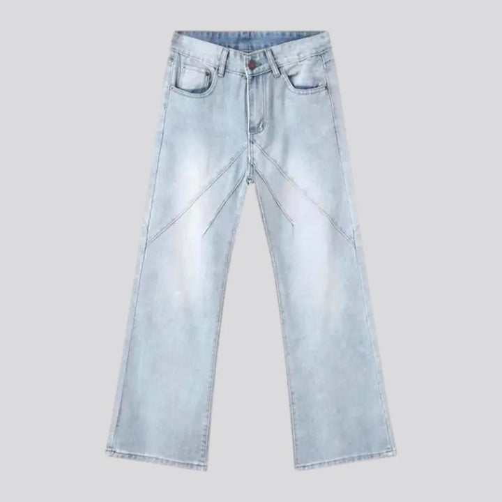 Light Wash Baggy Men's Jeans | Jeans4you.shop