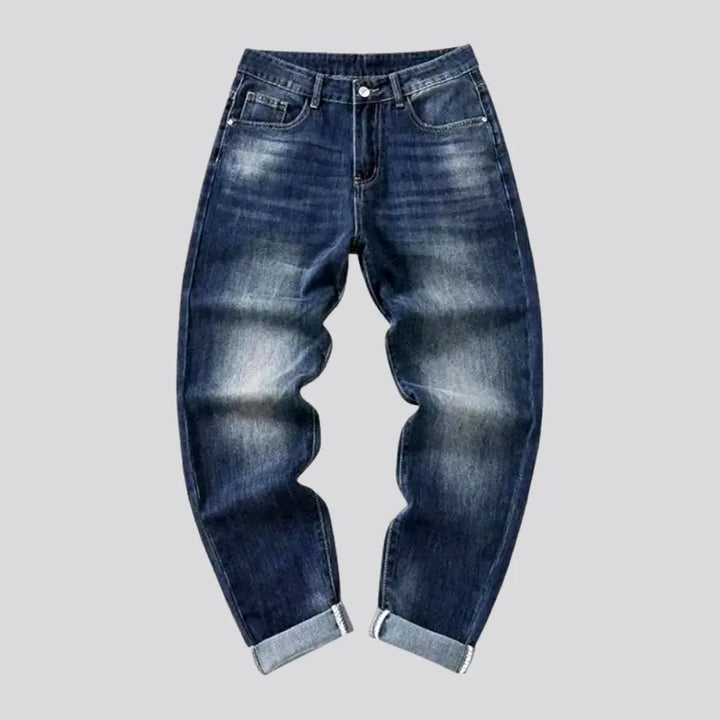 Loose-fit Stretchable Mid-waist Men's Jeans | Jeans4you.shop