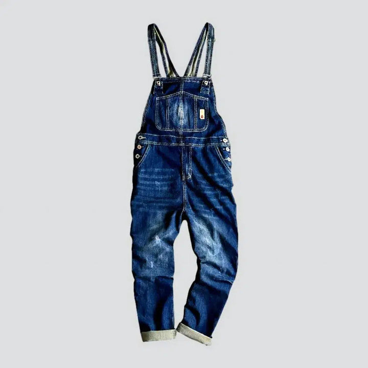 Men's medium-wash loose jeans overall | Jeans4you.shop