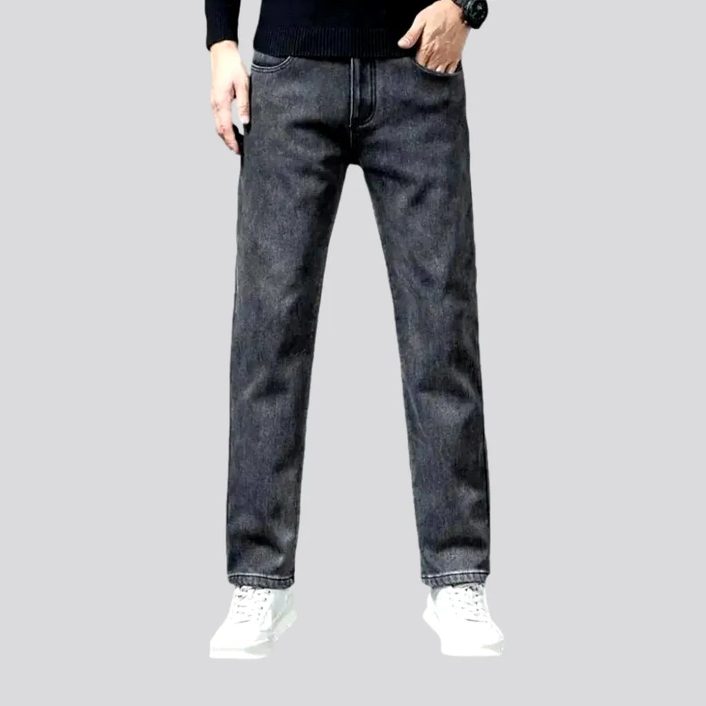 Mid-waist 90s Style Stretchable Men's Jeans | Jeans4you.shop