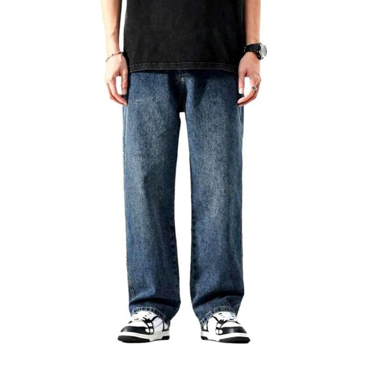 Mid-waist men's vintage jeans