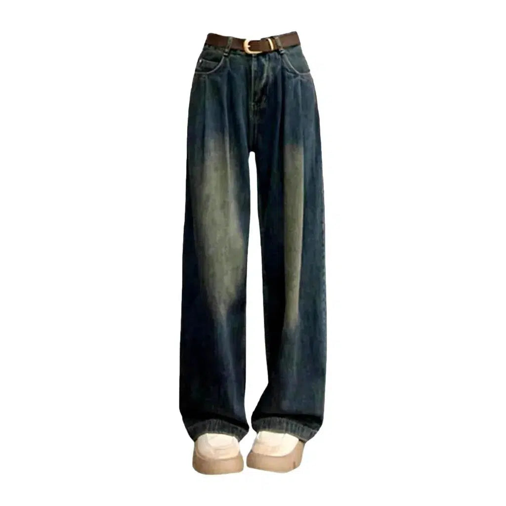 Mid-waist vintage jeans
 for women