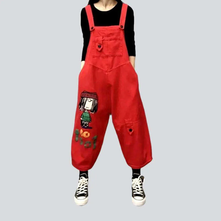 Must-have Baggy Denim Overall for Women | Jeans4you.shop