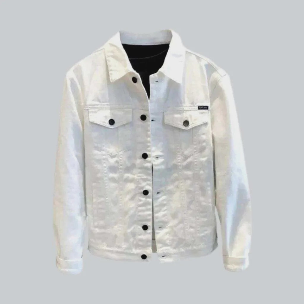 Color casual men's jeans jacket | Jeans4you.shop