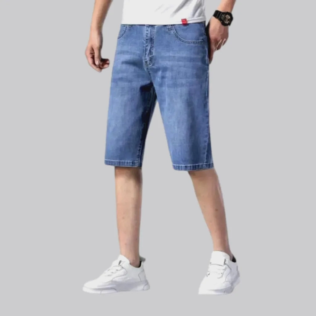 Knee-length men's denim shorts | Jeans4you.shop