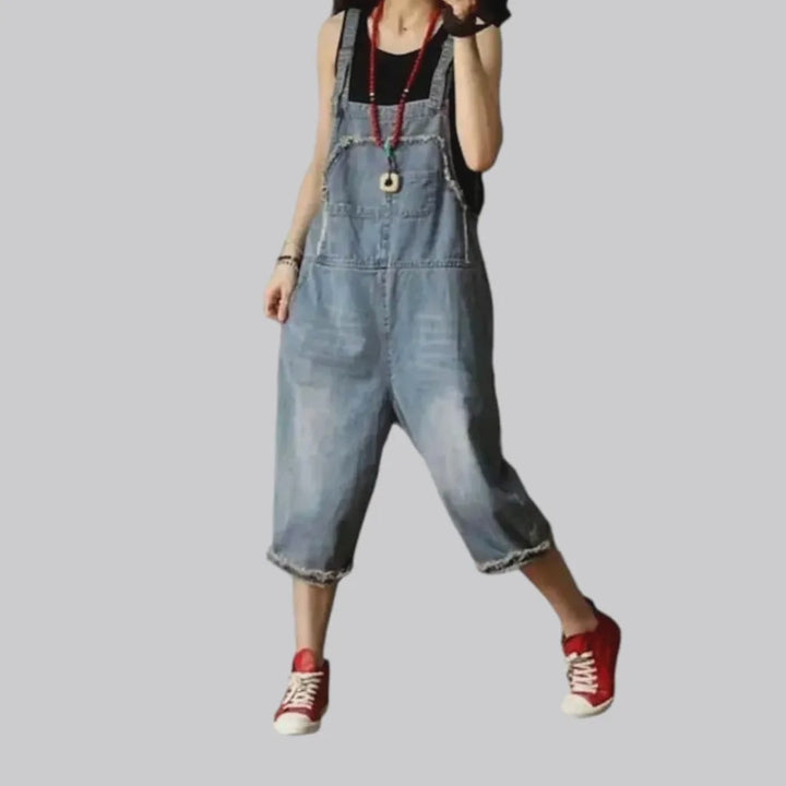 Fashionable denim dungaree for ladies | Jeans4you.shop