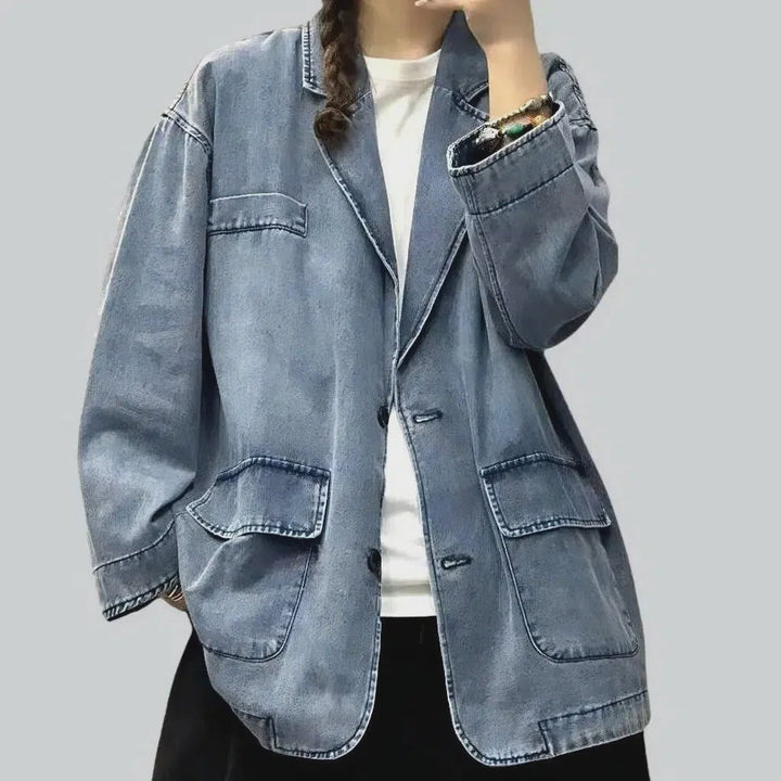 Fashion chore women's jean blazer | Jeans4you.shop