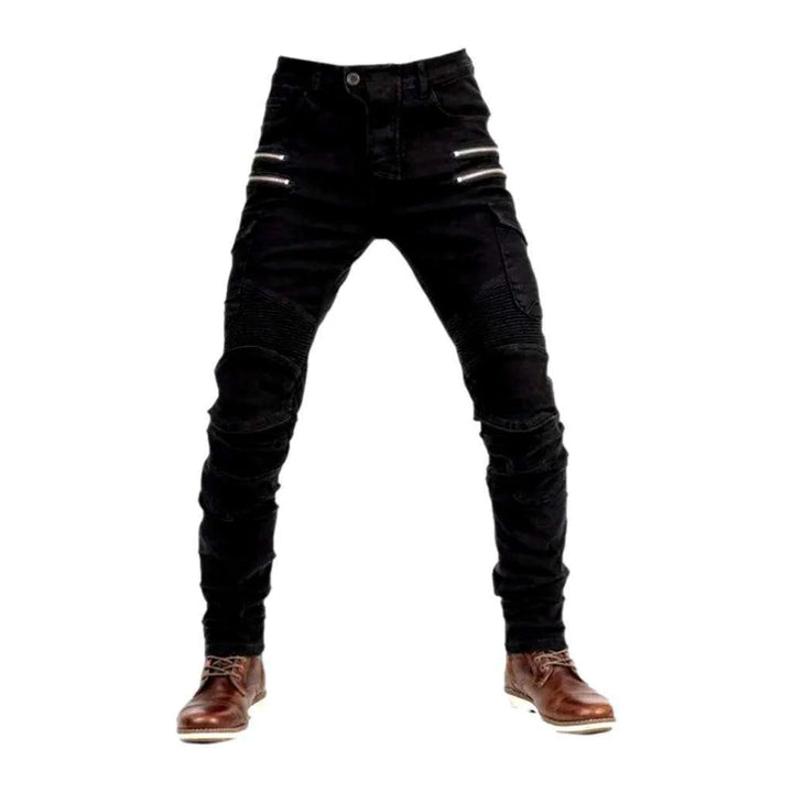 Protective motorcycle jeans
 for men