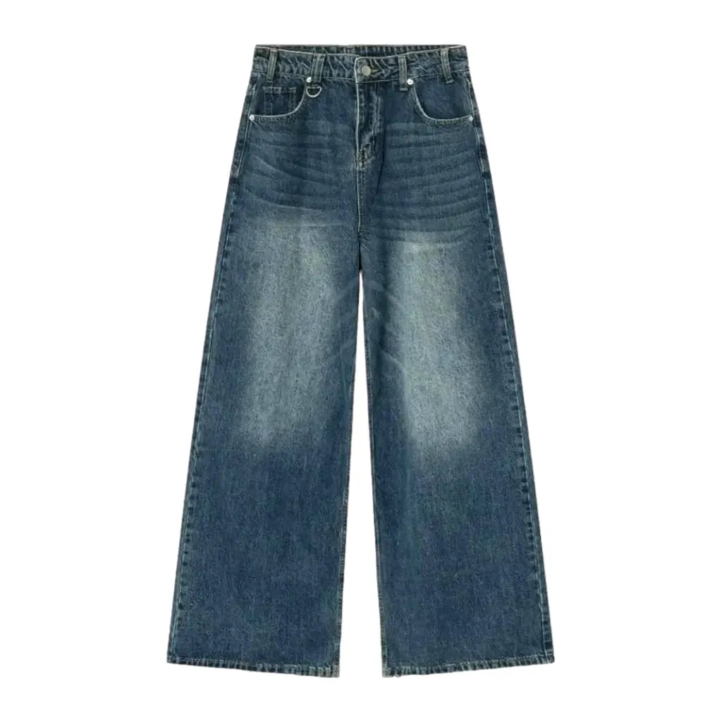 Retro sanded jeans
 for men