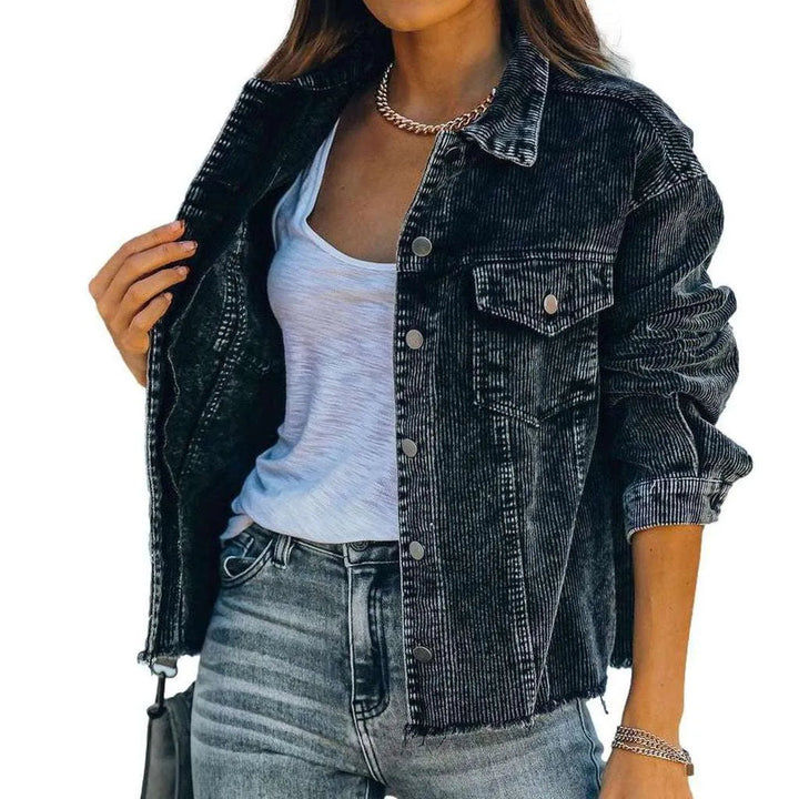 Retro women's denim jacket