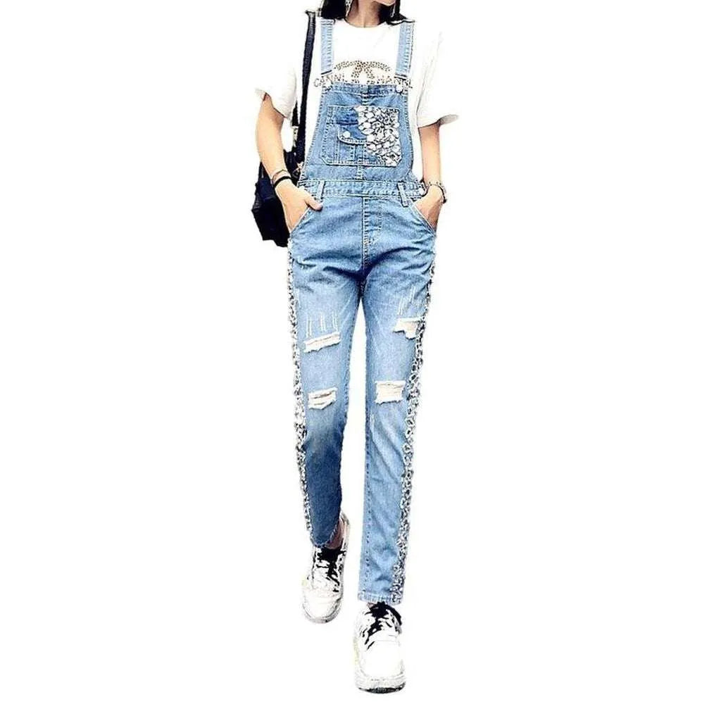 Ripped Women s Denim Dungaree Jeans4you.shop