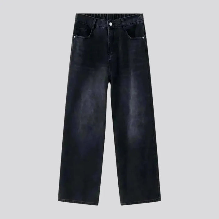 Sanded Monochrome Fashion Fit Men's Jeans | Jeans4you.shop