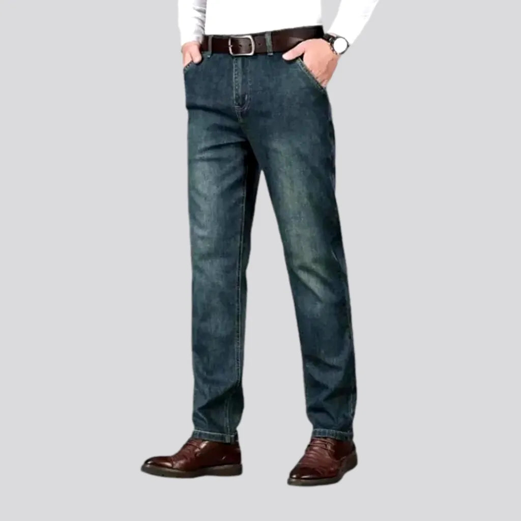 Sanded Tapered Casual Jeans for Men | Jeans4you.shop