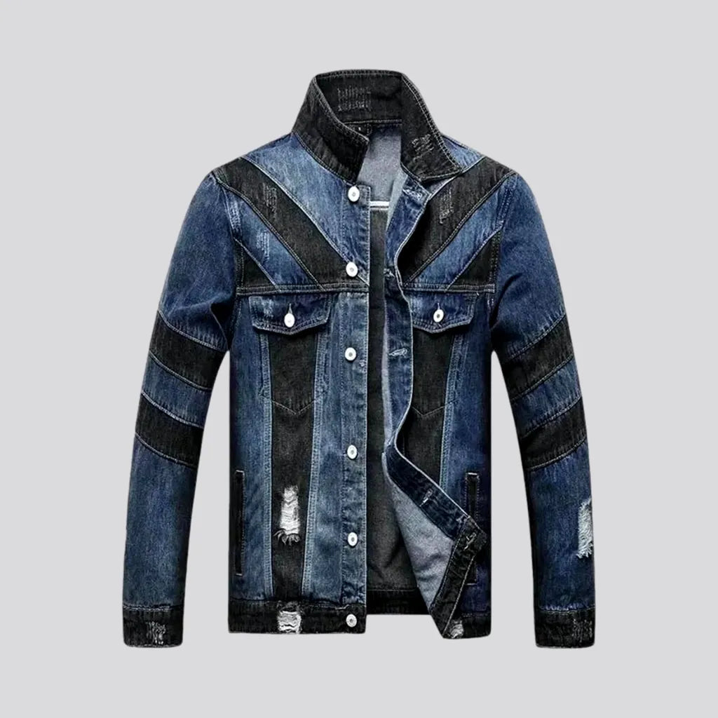 Slim Fit Fashion Jean Jacket for Men | Jeans4you.shop