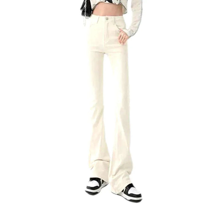 Street women's monochrome jeans